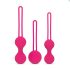 Easytoys LoveBalls - set gejša kuglica - 3 dijela (ružičasto)