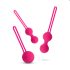 Easytoys LoveBalls - set gejša kuglica - 3 dijela (ružičasto)