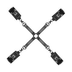 Bedroom Fantasies - lisice za zapešća i gležnjeve (crne)