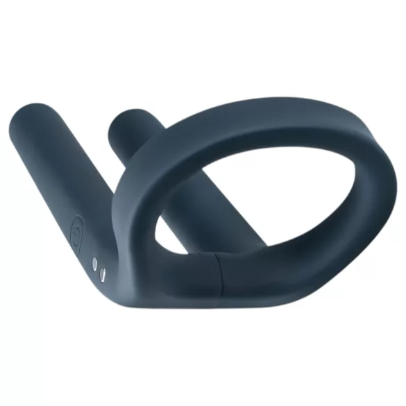 Boners - vibrirajući penis prsten i masažer testisa - akumulatorski - plavi
