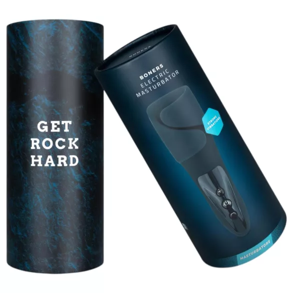 Boners - vibratori za glavić - vodootporan, punjiv - plavi