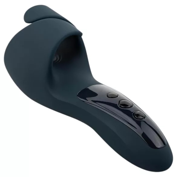 Boners - vibratori za glavić - vodootporan, punjiv - plavi