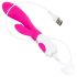 Easytoys Lily 2.0 - baterijski vibrator s rukom za klitoris (ružičasti)