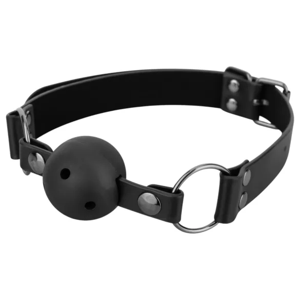 Bedroom Fantasies - set za vezanje sa zubnim gagom - 3 komada - crna