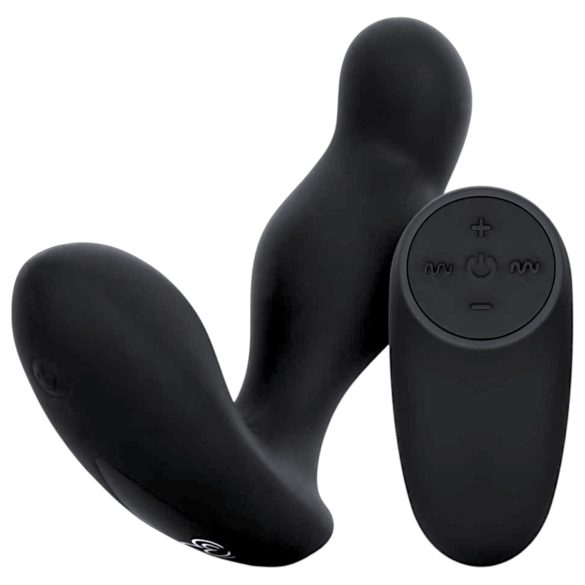 Easytoys Anal Kolekcija - crni radijski analni vibrator