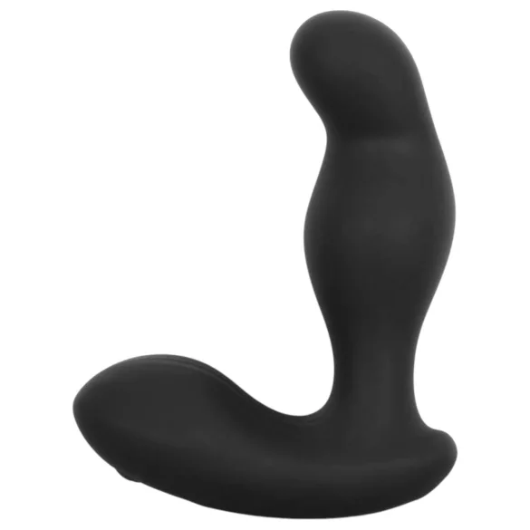 Easytoys Anal Collection - analni vibrator s daljinskim upravljačem - crni