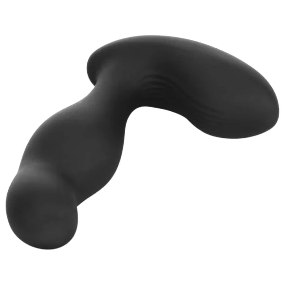 Easytoys Anal Collection - analni vibrator s daljinskim upravljačem - crni