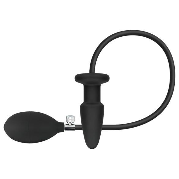 EasyToys - pumpajući analni čep (crni)