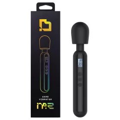 BLAQ - masažer vibrator veliki digitalni - crni