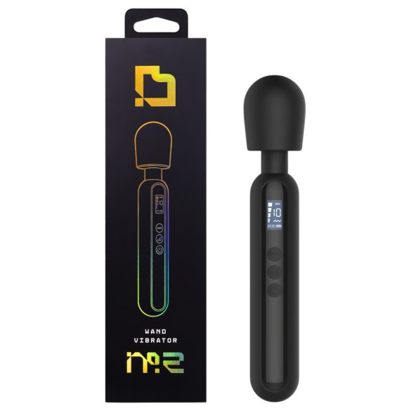 BLAQ - moćni digitalni crni masažer vibrator