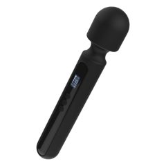   BLAQ - vodootporni digitalni vibrator za masažu na baterije (crni)