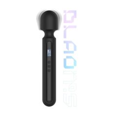   BLAQ - vodootporni digitalni vibrator za masažu na baterije (crni)