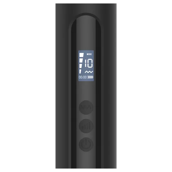 BLAQ - masažer vibrator veliki digitalni - crni