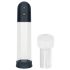Boners - automatska penis pumpa masturbator (prozirno-crna)
