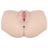 FWB - realistično pulsirajuće torzo masturbator (prirodan)