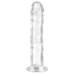 EasyToys - dildo od žele - 16 cm - prozirni