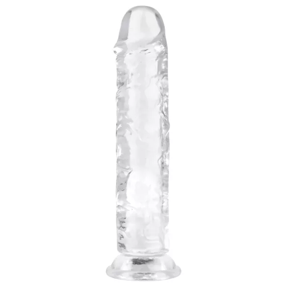 EasyToys - dildo od žele - 18 cm - prozirno