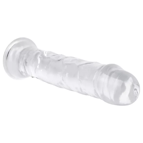 EasyToys - dildo od žele - 18 cm - prozirno