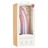 EasyToys Mermaid - šljokasti dildo - 19 cm (ružičasti)