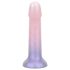 EasyToys Mermaid - šljokasti dildo - 19 cm (ružičasti)