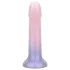 EasyToys - dildo sa šljokicama - 19 cm - roza