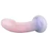 EasyToys - dildo sa šljokicama - 19 cm - roza