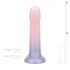 EasyToys Mermaid - šljokasti dildo - 19 cm (ružičasti)