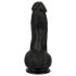 Easytoys - Realistični Dildo s Testisima - 12 cm (crna)