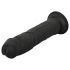 Easytoys - realistični dildo - 17,5 cm (crni)