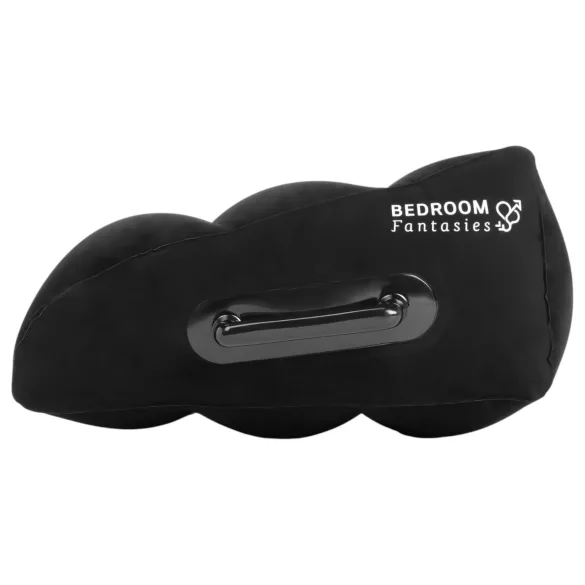 Bedroom Fantasies - napuhani seks jastuk s ručkama - crni