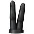 BUTTR Victory - duo prst analni dildo (crni)