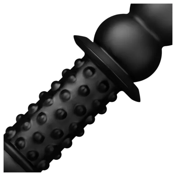 BUTTR - dvostrani analni dildo - crni