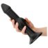 BUTTR Eksplozivna Glava - crni analni dildo