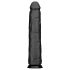 BUTTR Dingo - realistični džinovski dildo - 43 cm (crni)