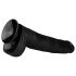 BUTTR Dingo - realistični džinovski dildo - 43 cm (crni)