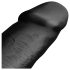 BUTTR Dingo - realistični džinovski dildo - 43 cm (crni)