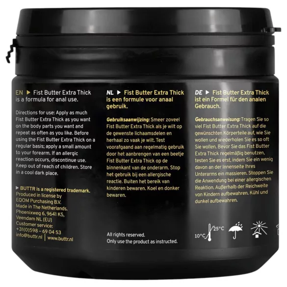BUTTR - balzam za fisting - 500ml