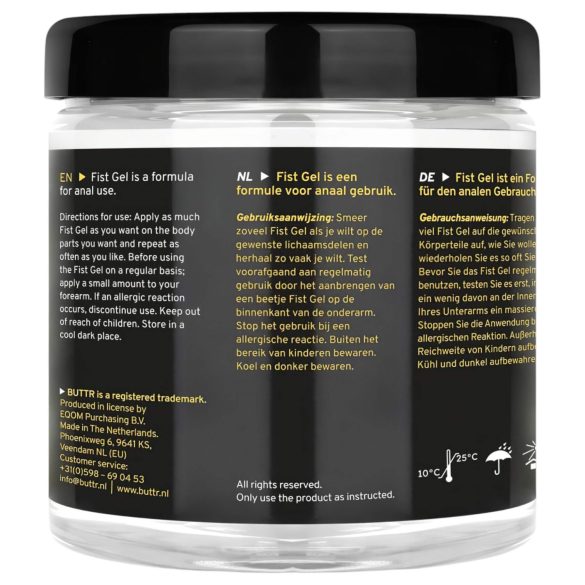 BUTTR - gel za fisting bez ljepljenja 500ml