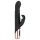 Rosy Gold - crni vibrator s klitoris stimulatorom
