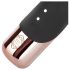 Rosy Gold - crni vibrator s klitoris stimulatorom