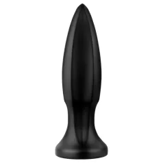 BUTTR Huge Explosive II - veliki analni čep (crni) - 29 cm
