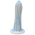 Ylva & Dite Prickly Pear - točkasti dildo (bijelo-plavi)