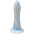 Ylva & Dite Prickly Pear - točkasti dildo (bijelo-plavi)