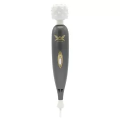 Pixey Exceed - žičani masažni vibrator (sivi)
