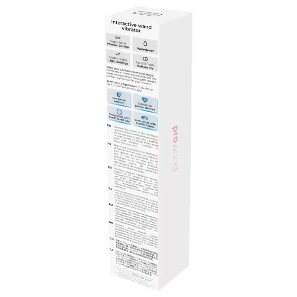 Kiiroo Pro Wand - masažer vibrator - ružičasta