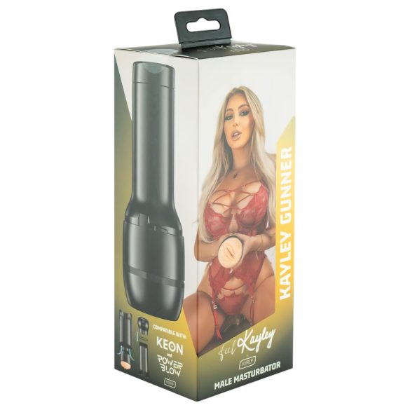 Kiiroo Kayley Gunner - umetak - PowerBlow kompatibilan (prirodni)