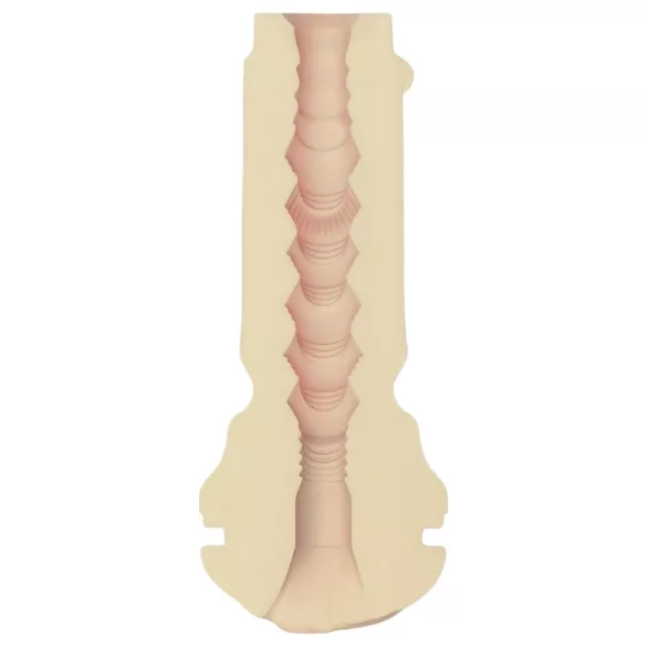 Kiiroo Rae Lil Black - umjetna vagina - kompatibilna s PowerBlowom (boja tijela)