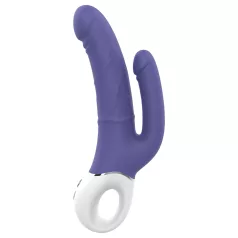 Dreamtoys Essentials - dupli vibrator (ljubičasti)