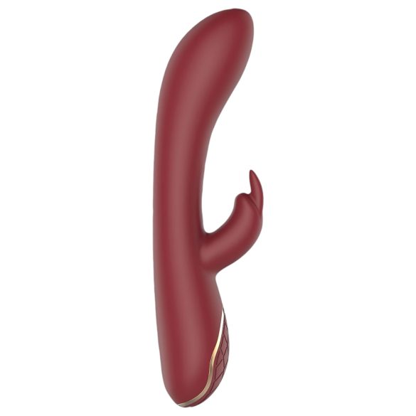 Romance Emily - G-točka i klitoris vibrator s ručkom (crveni)