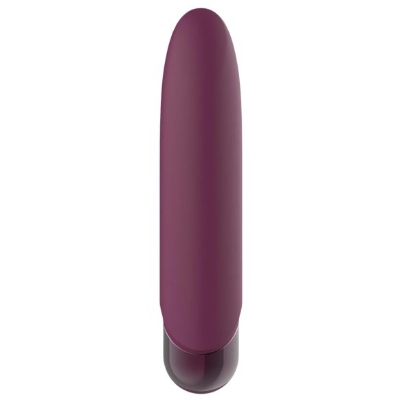 Glam - mini vibrator na baterije - vodootporan - ljubičasti